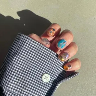 ネイル kana/モード ・グランジ໒꒱のネイルデザイン