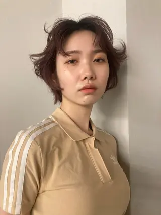 ショート カラー 🪐カットモデル 募集中🪐ナオキのヘアスタイル