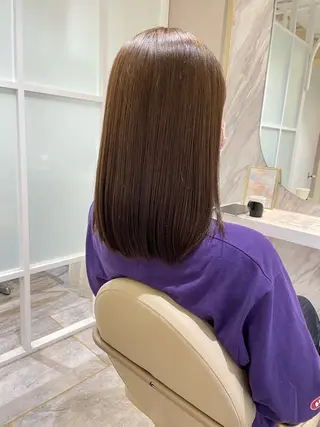 セミロング カラー 🌷tocca Mai🌷のヘアスタイル