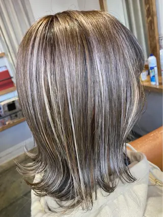 ショート カラー 髪質改善×矯正🫧 韓国ヘアasamiのヘアスタイル