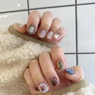 ネイル AOI✩⡱ y2kネイルのネイルデザイン