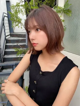 ショート タンバルモリ/ タッセルボブ/神山のヘアスタイル