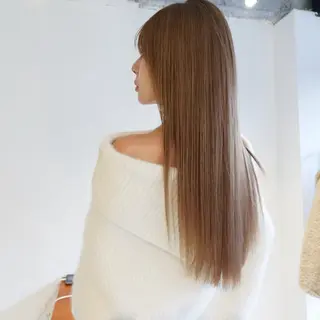 ロング カラー RONU所属・鎌倉駅*カット/ 似合わせ/ニシハラのヘアスタイル