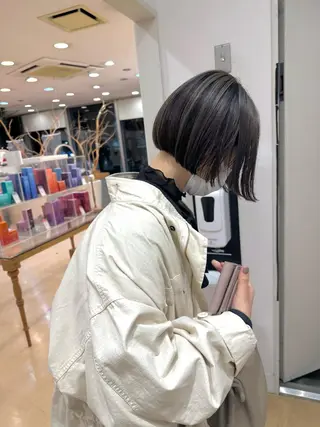 ショート カラー Gardenhair 小笠原篤矢ショートのヘアスタイル