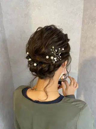 ヘアアレンジ haruki所属・. nozomiのヘアスタイル