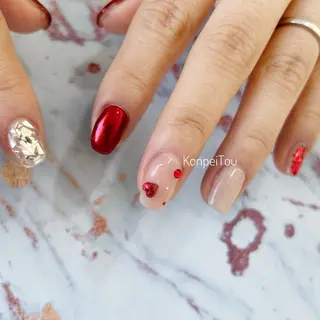 ネイル おうちのネイルサロン konpeiTou〜こんぺいとう〜所属・おうちのネイルサロン KonpeiTouのネイルデザイン