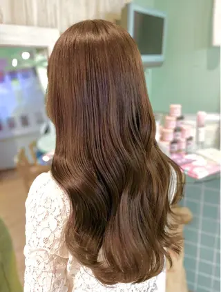 カラー 艶盛れ透明感カラー/ kanna🖤のヘアスタイル