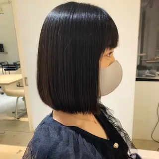 ミディアム カラー LucksiMie 銀座店所属・【韓国 レイヤー 髪質改善✨】かずのヘアスタイル