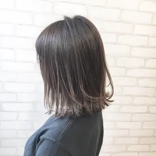 ミディアム ミヤザキ タクトのヘアスタイル