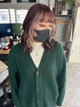 ミディアム C’LD hair produce /シールドヘア所属・モテ髪/ボブ/ショー ト/アダチフウトのヘアスタイル