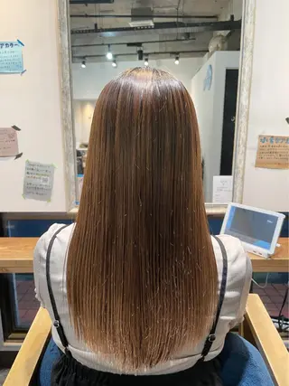 ロング 坂本 かのんのヘアスタイル