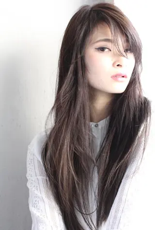 ロング 高橋 悠介のヘアスタイル