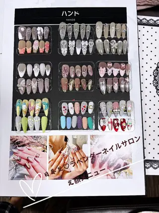 ネイル ラベンダー💖日暮里 ルル💖ネイルのネイルデザイン