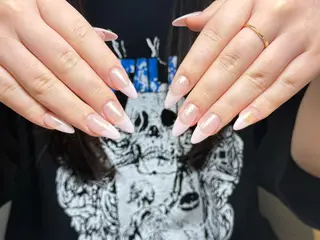 ロング Moomi あずりのネイルデザイン