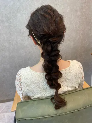 ロング ヘアアレンジ 【enil代表】 杉林和哉のヘアスタイル