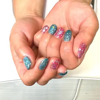 ネイル Saki 🩷のネイルデザイン