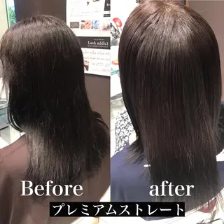 セミロング 下條 真のヘアスタイル