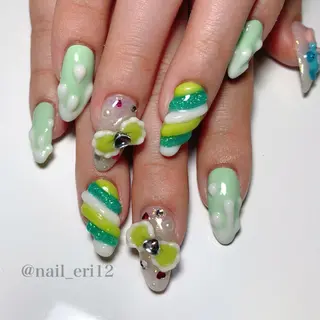 ネイル nail salon &e eriのネイルデザイン