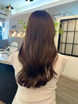 ロング カラー sato ayaka ｜透明感カラー🫧のヘアスタイル