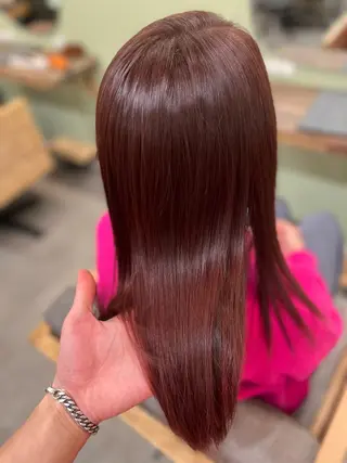 ロング カラー 池袋/艶カラー✖️ ☘️DEMURAのヘアスタイル