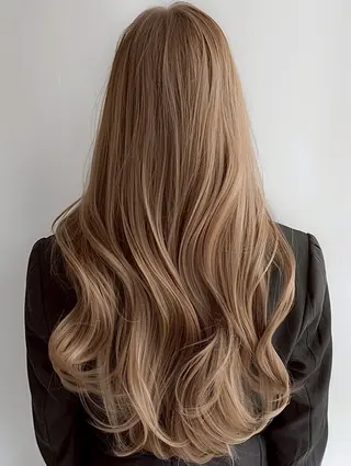 ロング MIO 顔周りレイヤー🌟のヘアスタイル