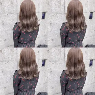 セミロング カラー メンズカット/波巻き TAKUMAのヘアスタイル