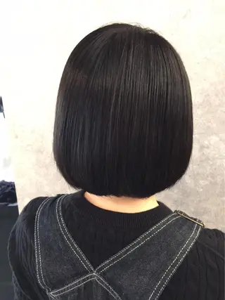 ショート カラー 似合わせボブ💓/ 美髪縮毛✨豊嶋龍佑のヘアスタイル