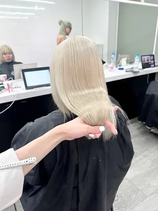 ショート カラー ❄️💛エクステ ブリーチ❄️yukiのヘアスタイル