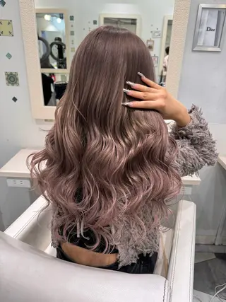 ロング カラー Lapis 池袋店所属・MASHIRO 🩵Lapis池袋店のヘアスタイル