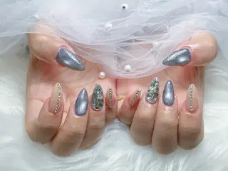 ネイル 【Eclat エクラ】nail&beauty所属・Eclat〔エクラ〕 MOEKA𝜗𝜚*のネイルデザイン