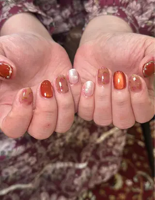 ネイル NutNut 原宿/北参道【ナットナット】所属・清水 夏澪のネイルデザイン