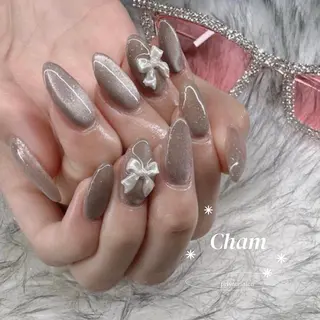 ミディアム Cham所属・Cham Haruのネイルデザイン