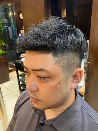ショート ヘアモードキクチ神田店所属・北川 竜也のヘアスタイル