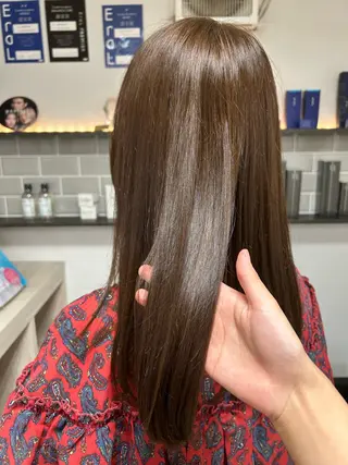 ロング 栗田 優月のヘアスタイル