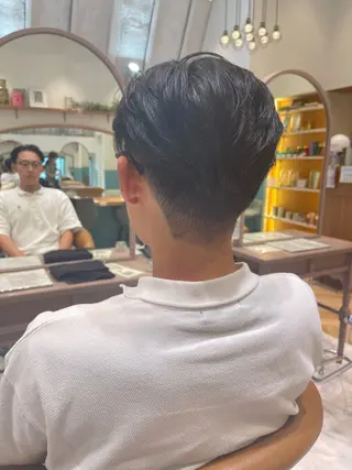 ショート 艶髪カラー/ショート メンズ/永谷俊樹のヘアスタイル