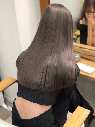 ロング カラー 小林 拓真のヘアスタイル