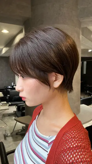 ショート カラー 女性が憧れる ショート/角田愛和のヘアスタイル