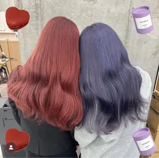 カラー salon village所属・色落ちまで可愛い🧚 心斎橋hikaruのヘアスタイル