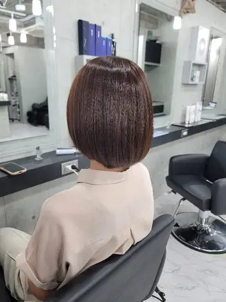 ミディアム カラー ❇️安達 優心❇️ 髪質改善/艶髪特化のヘアスタイル