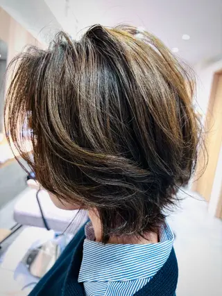 ミディアム 白井俊哉/ショート /美髪トリートメントのヘアスタイル