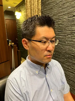 ショート メンズ 佐藤 大和のヘアスタイル