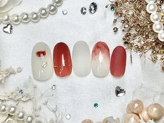 ネイル ネイルPetit Ribbonのネイルデザイン