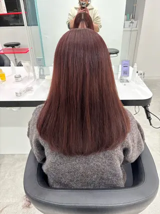 Wカラー/暖色/べ ージュりく©︎🐝のヘアスタイル