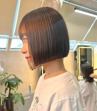 ショート Lond表参道店所属・うる艶縮毛カラー✨ たいよう☀️のヘアスタイル