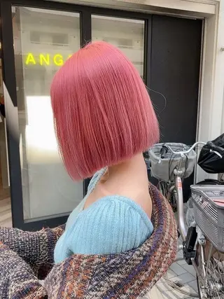 ミディアム ANGELICA 難波店のヘアスタイル
