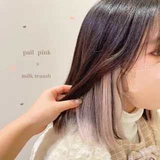 ミディアム エクステ/ハイトーン 🐏☁️miminaのヘアスタイル