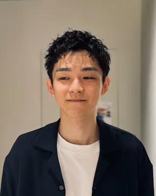ショート パーマ メンズ メンズ特化 ショート パーマ 丸山のヘアスタイル