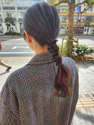セミロング Era Hatsuneのヘアスタイル