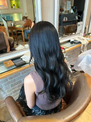 ロング NOOS omotesando所属・表参道/ハイライト /tsumugiのヘアスタイル