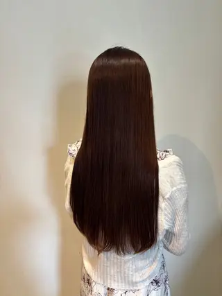 ロング カラー 小野 愛花のヘアスタイル